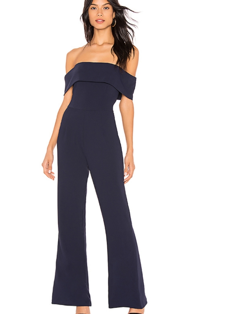 Revolve By the Way Aubrey Off Shoulder Jumpsuit